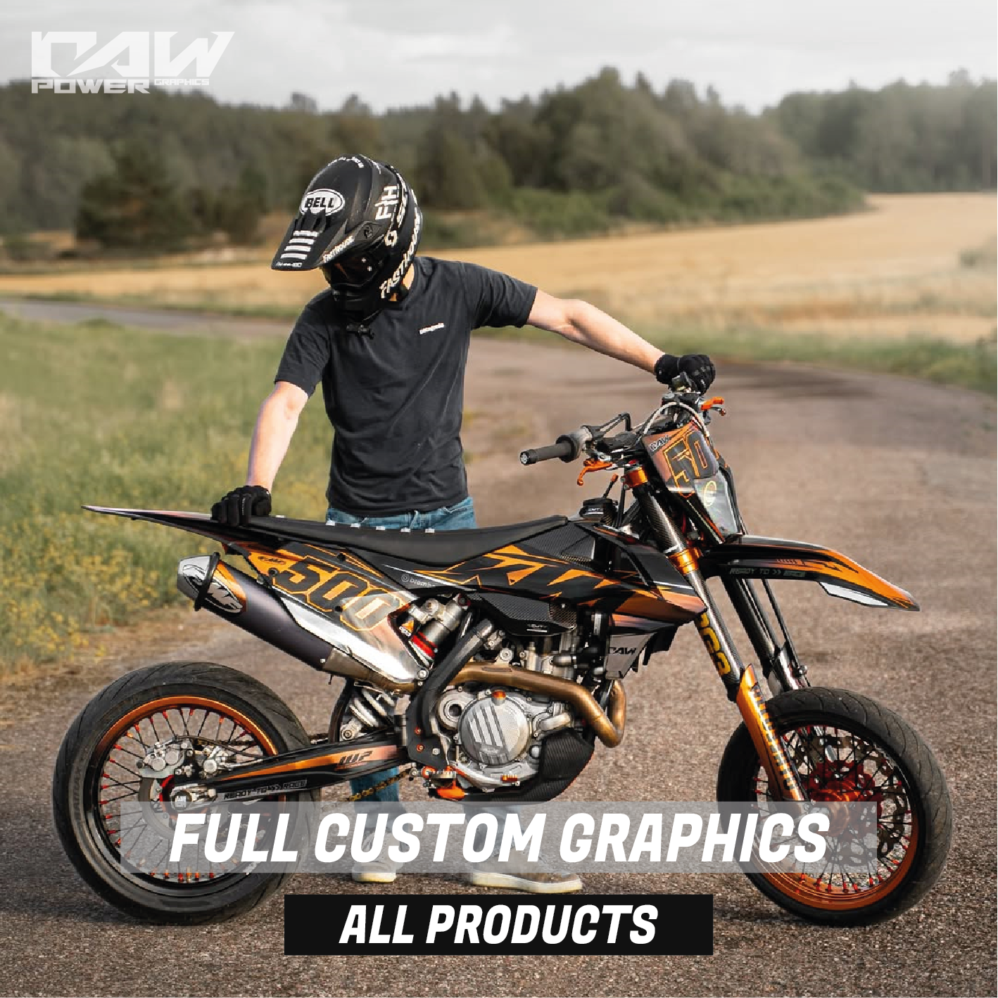 ALL FULL CUSTOM GRAPHICS