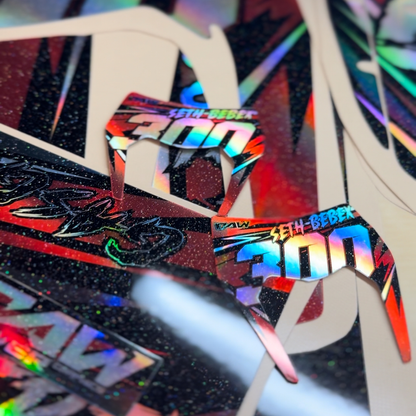 FULL CUSTOM STREET BIKE GRAPHICS KIT
