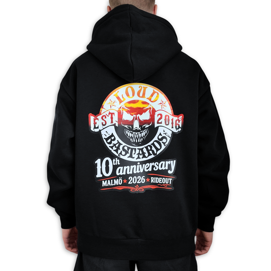 Loud Bastards 10th Anniversaray - Cozy Hoodie